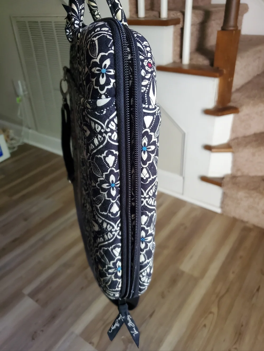 Vera Bradley hard shell laptop case in the retired 